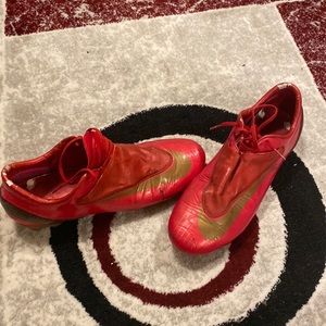 Nike Mercurial Vapor lV Cleat Size 10.5us